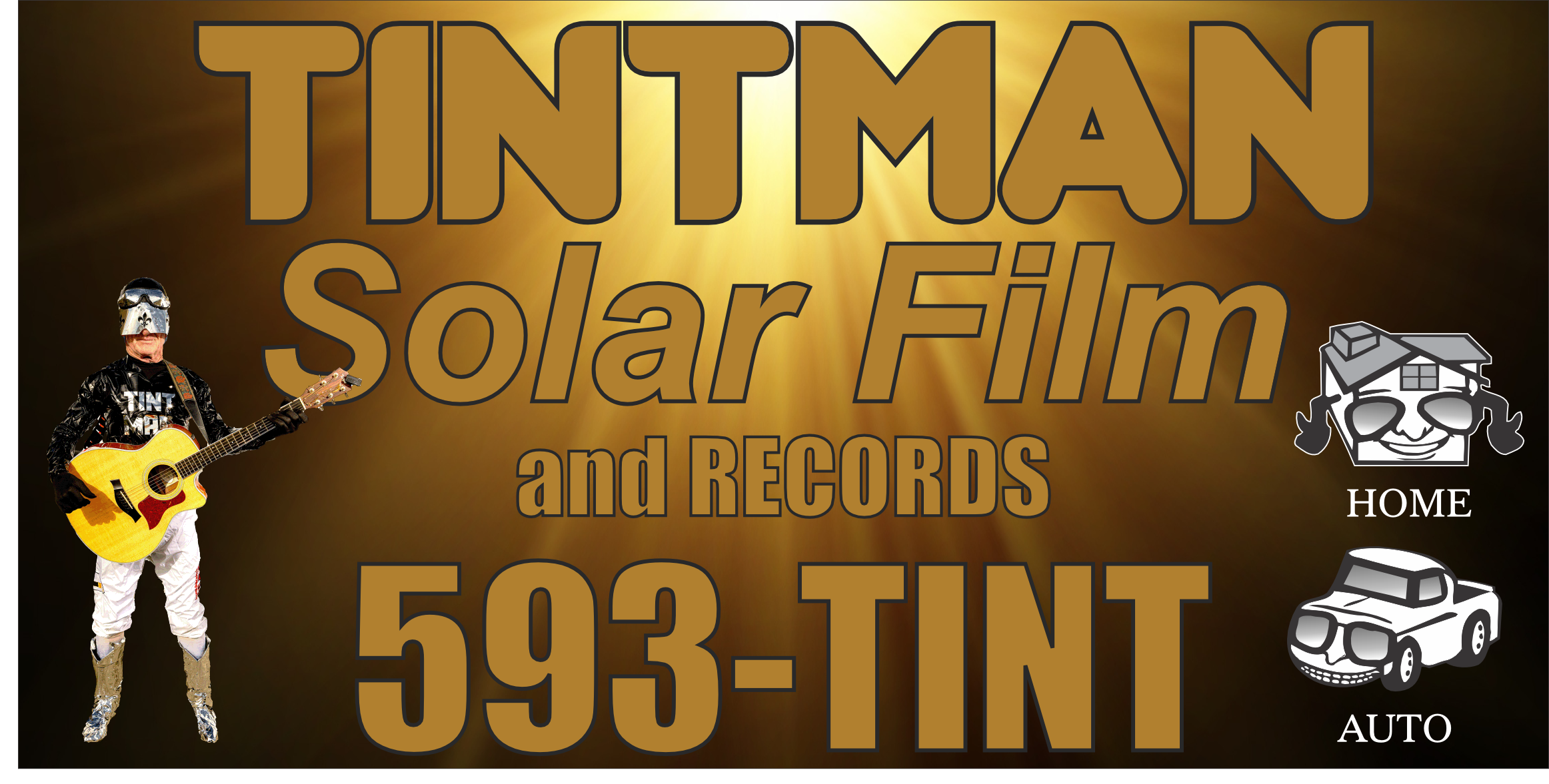 Tintman Solar Film formerly D & M Solar Film Logo